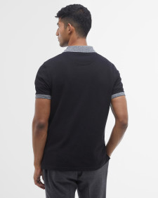 Marlton Tailored Short-Sleeved Polo Shirt Classic Black