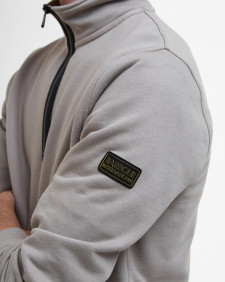 Outline Half-Zip Sweatshirt Conrete