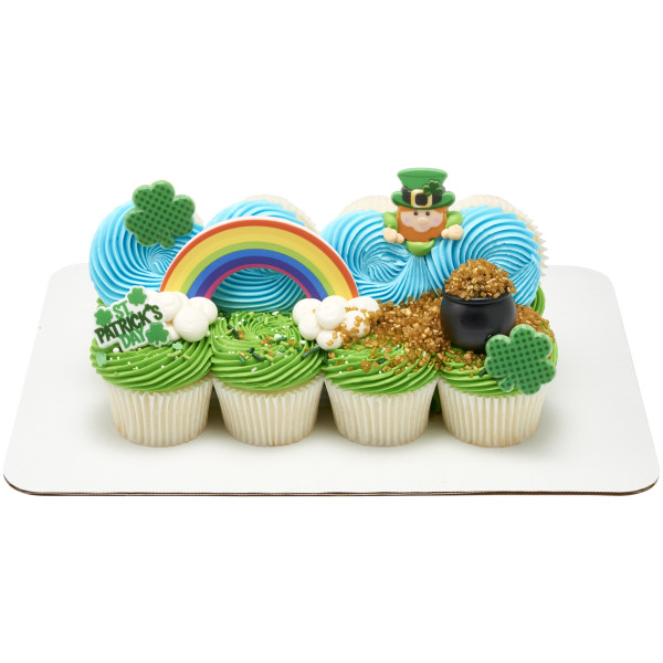St. Patrick's Day Icons Cupcake Rings