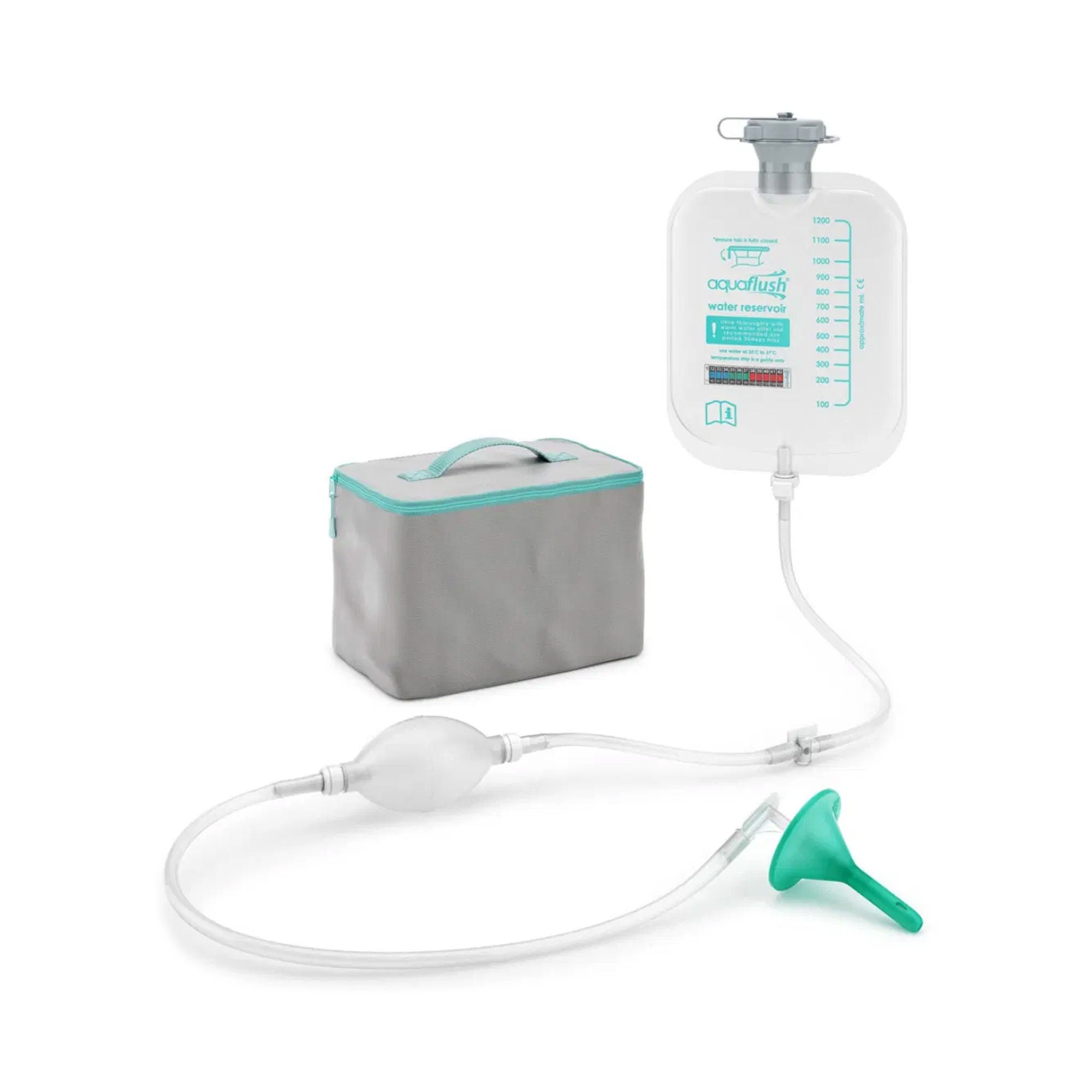 HR Healthcare IRRIGATION SYSTEM, ANAL MONTHLY 1.2L BAG 15ADLT CONES W/LUBE