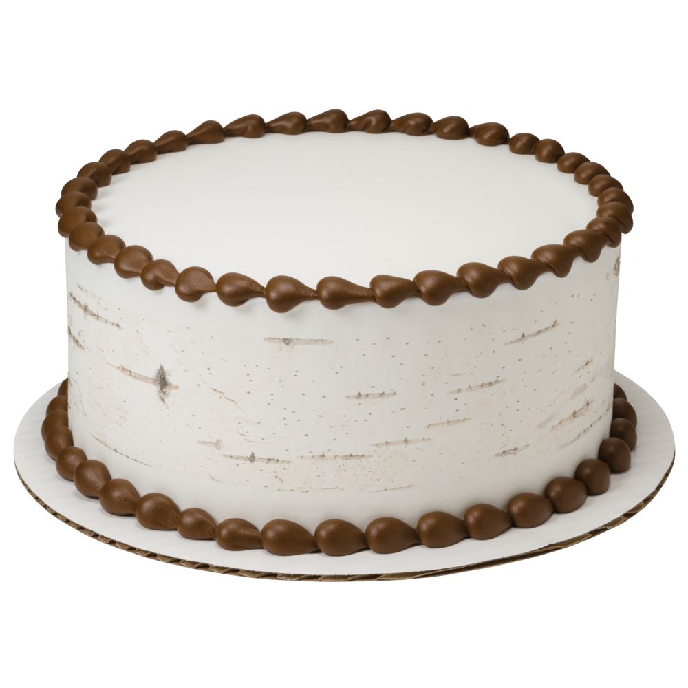 Image Cake Birch Bark