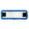 CRPWAVETABB18, I-Team, Premium Looped Microfiber Tabs Mop, 18"W, Blue