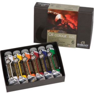 Oil Color Starter Set, 6 x 15mL