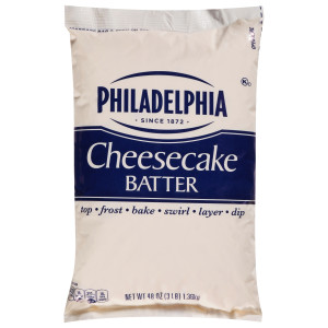PHILADELPHIA Cheesecake Batter, 3 lb. Pouch (Pack of 4) image