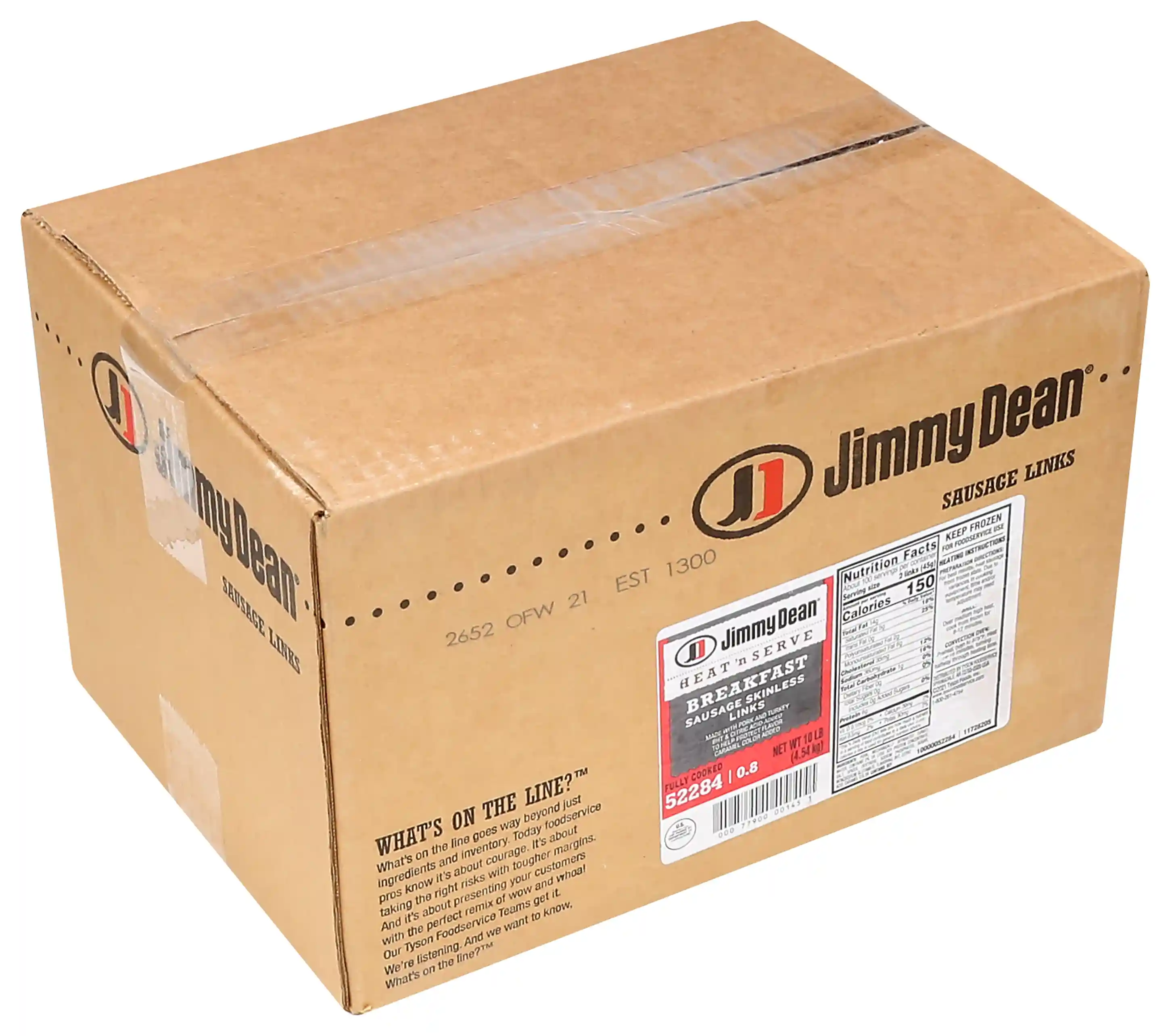 Jimmy Dean® Heat ‘n Serve Fully Cooked Breakfast Sausage Links 0.8 oz_image_41