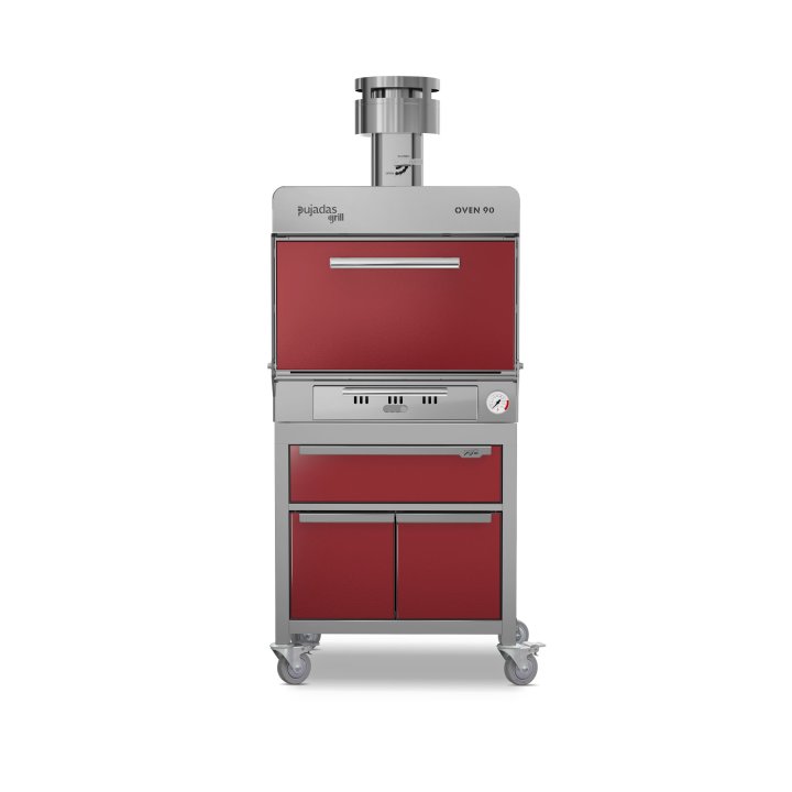 Premium Charcoal Oven 90 Red