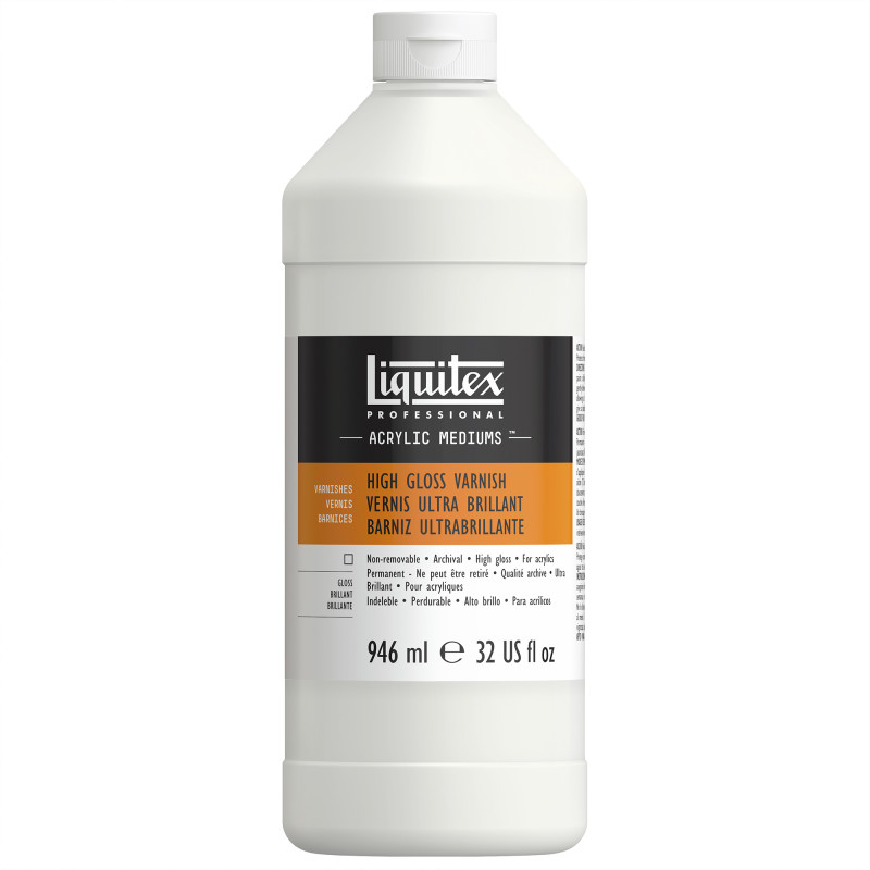 Professional High Gloss Varnish, 32 oz (946 mL) Bottle
