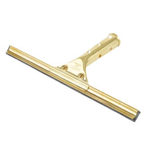 Unger, GoldenClip® Complete, 12", Brass, Rubber Squeegee