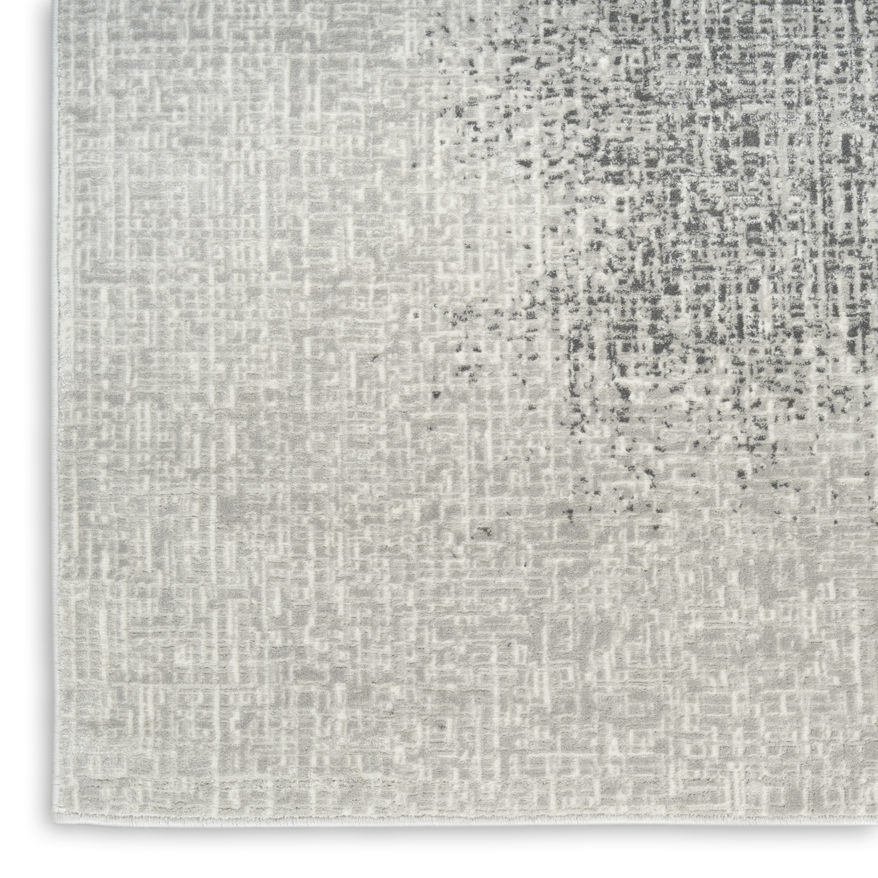 DKNY Grand Street 5'3" x 7'3" Light Grey Modern Indoor Rug