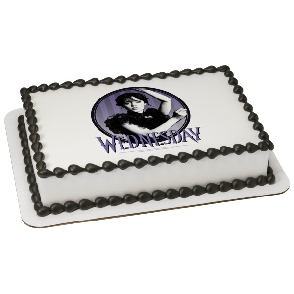 Wednesday PhotoCake® Edible Image®
