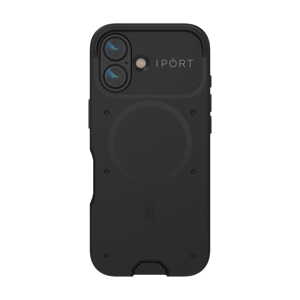 CONNECT Phone Case for iPhone 16 in Black