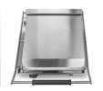 120-volt super-size panini sandwich grill with aluminum flat plates and NEMA 5-15P Plug