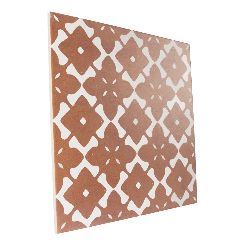 Bari Fortuna Cotto 12-7/8 in. x 12-7/8 in. Porcelain Floor and Wall Tile