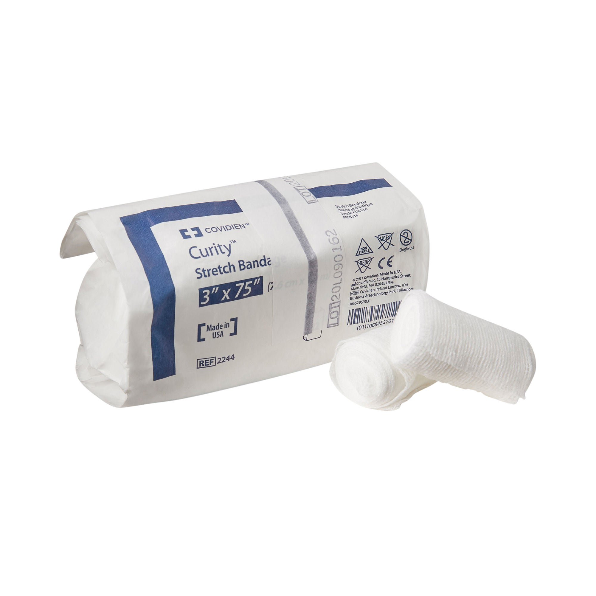 Curity™ Conforming Bandage, 3 x 75 Inch, One-Ply