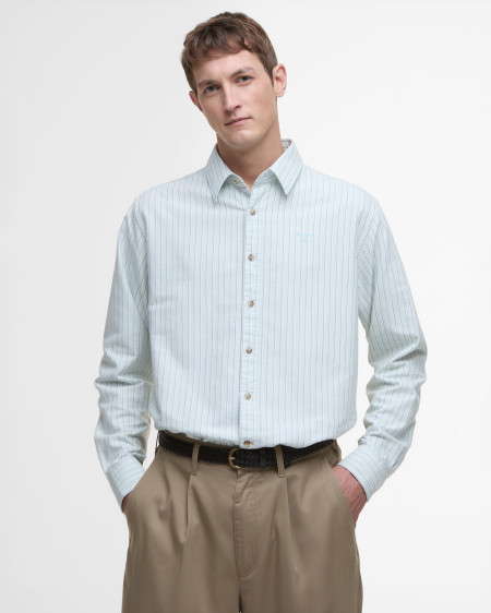 Camicia a maniche lunghe Fenfield a righe dalla vestibilità rilassata