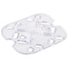 Sixth-size Super Pan® clear low-temperature plastic false bottom