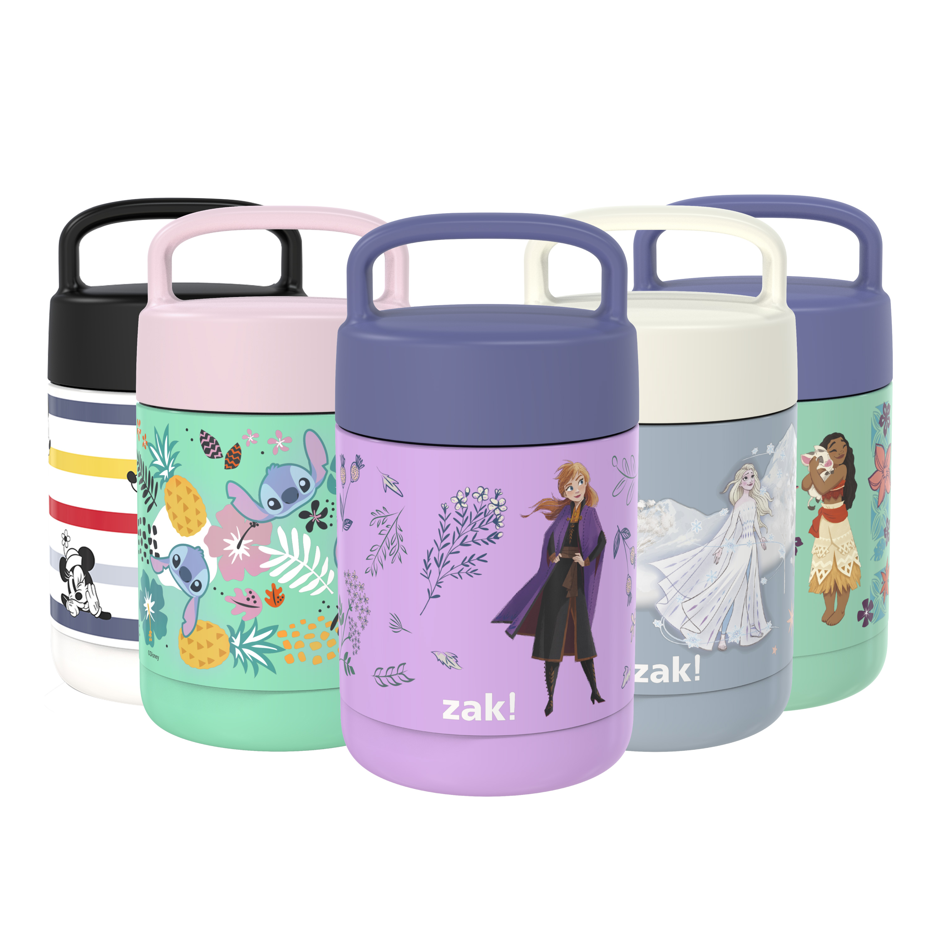 Disney Frozen 2 Movie Reusable Vacuum Insulated Stainless Steel Food Container, Princess Anna slideshow image 1