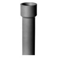 PVC Conduit, PVC, Schedule 40 PVC, 10 ft L, 3 in.