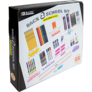 Back To School Kit, 66 Pieces