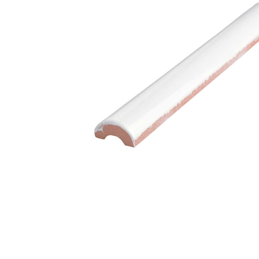 Bordon Moldura Blanco 1x7.88 Rectangle Ceramic Wall Only Face