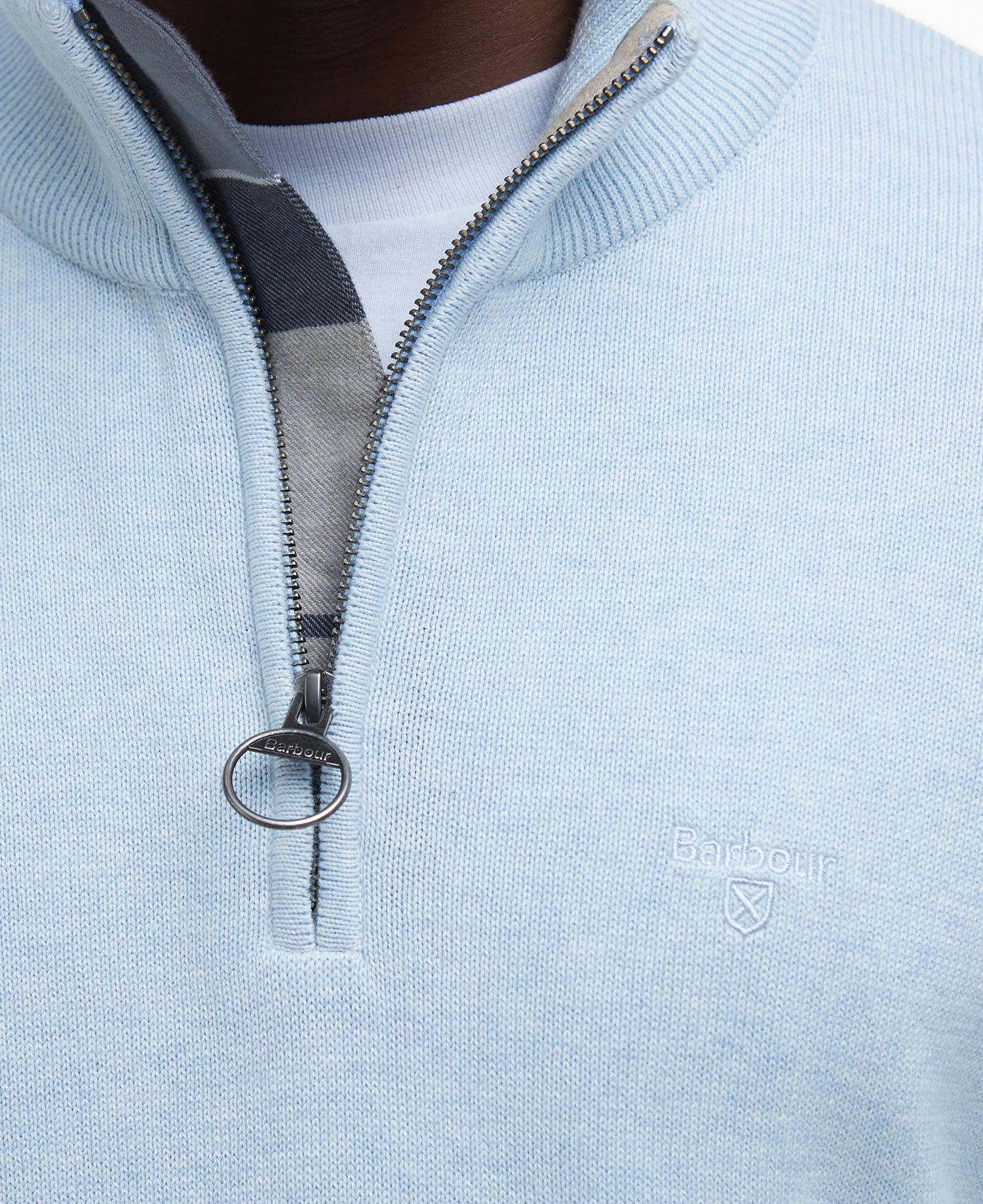 Cotton Half-Zip Jumper image number 4