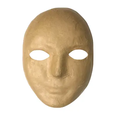 Creativity Street  Papier Maché Mask, 8" x 5-1/4", 1 Piece
