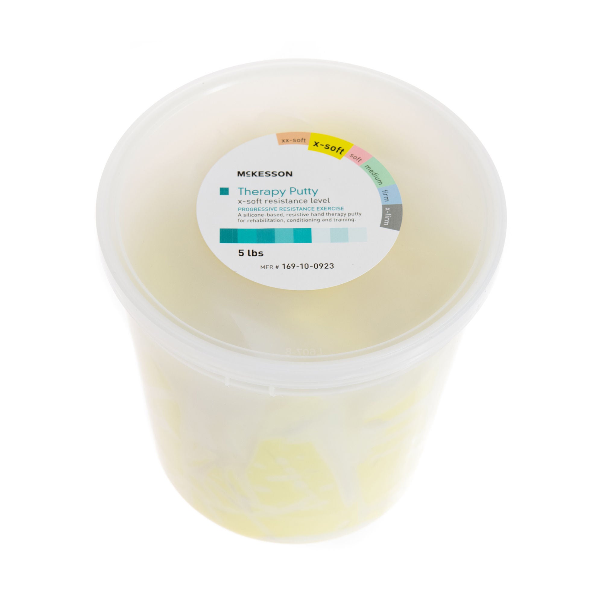 McKesson Therapy Putty, Yellow, Extra Soft, 5 lb. Container