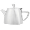 12-ounce Triennium™ stainless steel teapot in satin finish