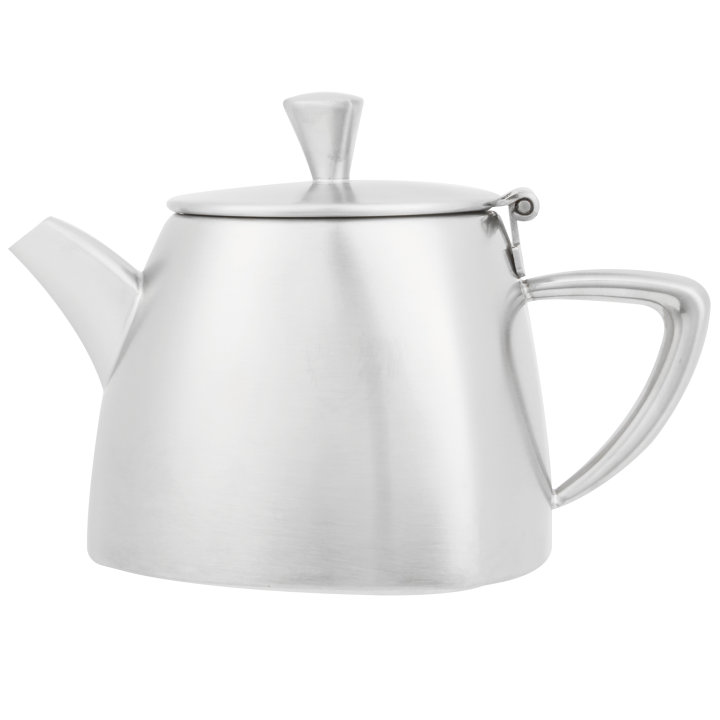 12-ounce Triennium™ stainless steel teapot in satin finish