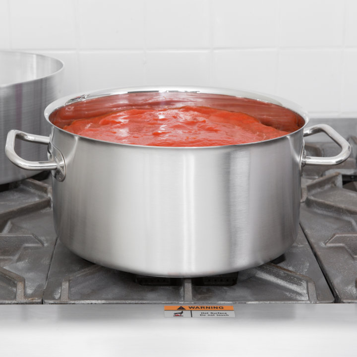 9-quart Intrigue® stainless steel sauce pot in mirror finish