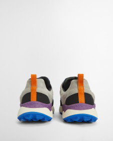 Barbour x Flower Mountain Back Country Uni Trainers Purple Khaki