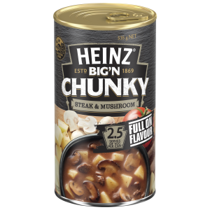  Heinz® Big'N Chunky Steak & Mushroom Soup 535g 