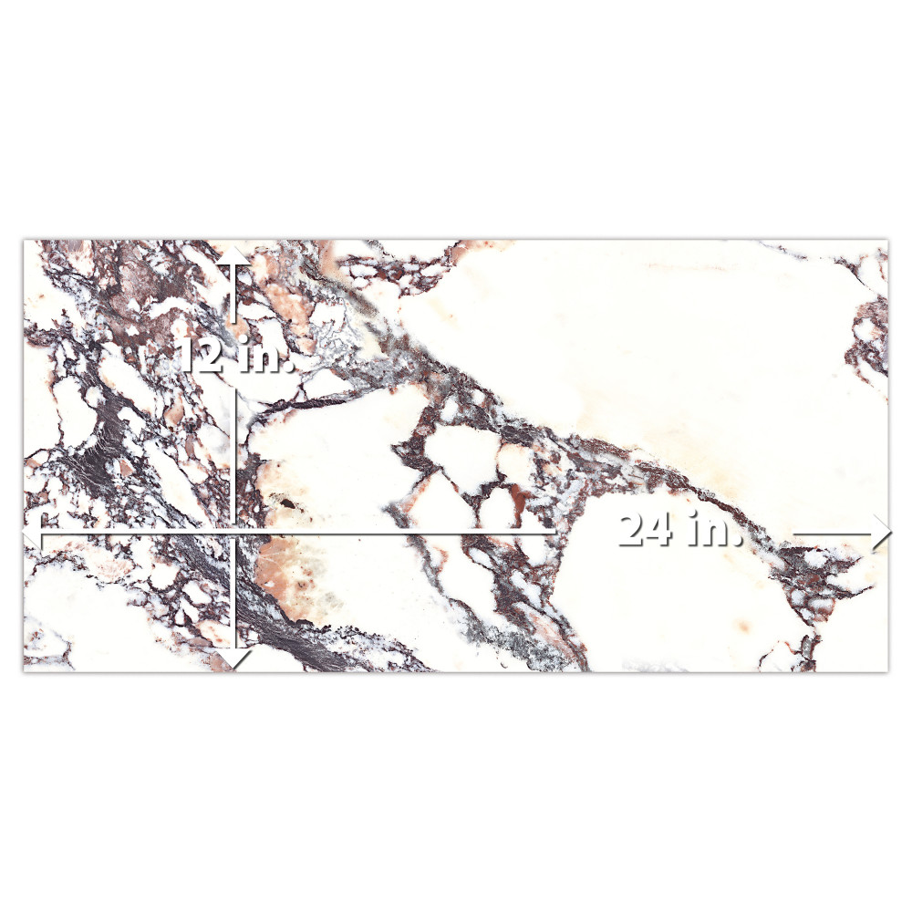 Touche Rubis 11-3/4 in. x 23-1/2 in. Porcelain Floor and Wall Tile