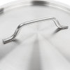 8-inch Optio™ flat stainless steel cover