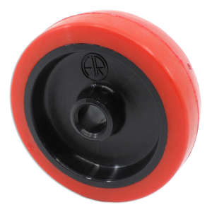Wheel D.80X25 Red Hub