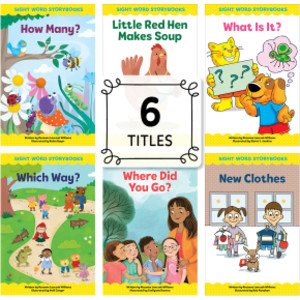 Sight Word Storybooks Set 3, 6 Books