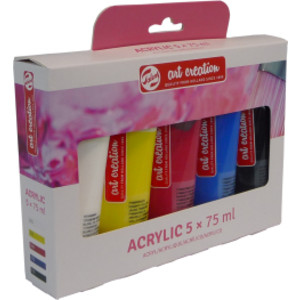 Acrylic Set, 5 x 75mL