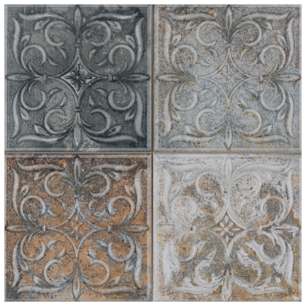 Sample – Antigua Lis Mix Porcelain Wall Tile