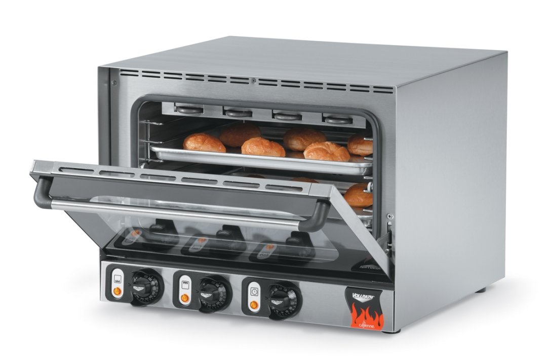 Half-size 120-volt three-shelf Cayenne® convection oven