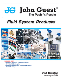 John Guest Conversion Thread Angle Stop Adapter Valve Lead-Free - 1/2 x 3/8 x 3/8 Manual