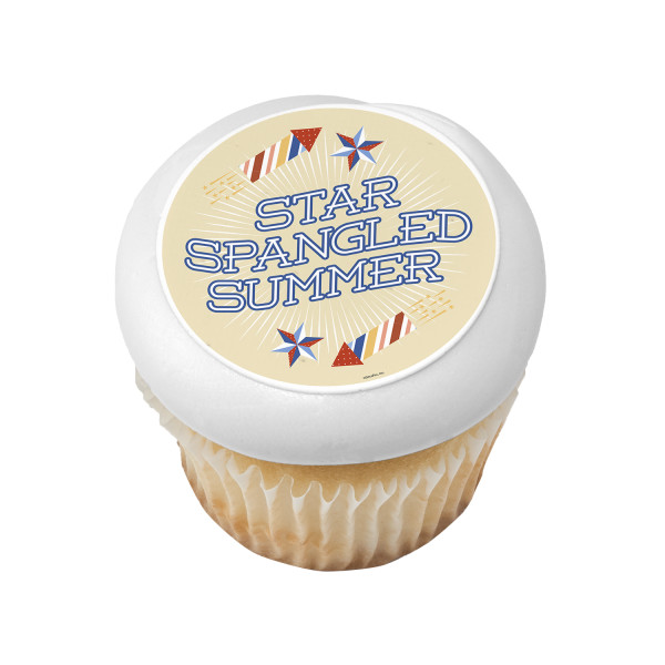 Star Spangled Summer PhotoCake® Edible Image®