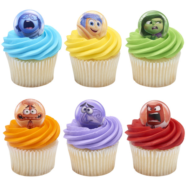 Disney and Pixar's Inside Out 2 Bursts of Emotion! Cupcake Rings