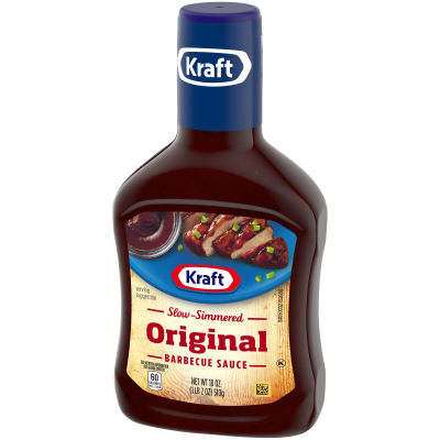 Kraft Original Slow-Simmered Barbecue Sauce, 18 oz Bottle