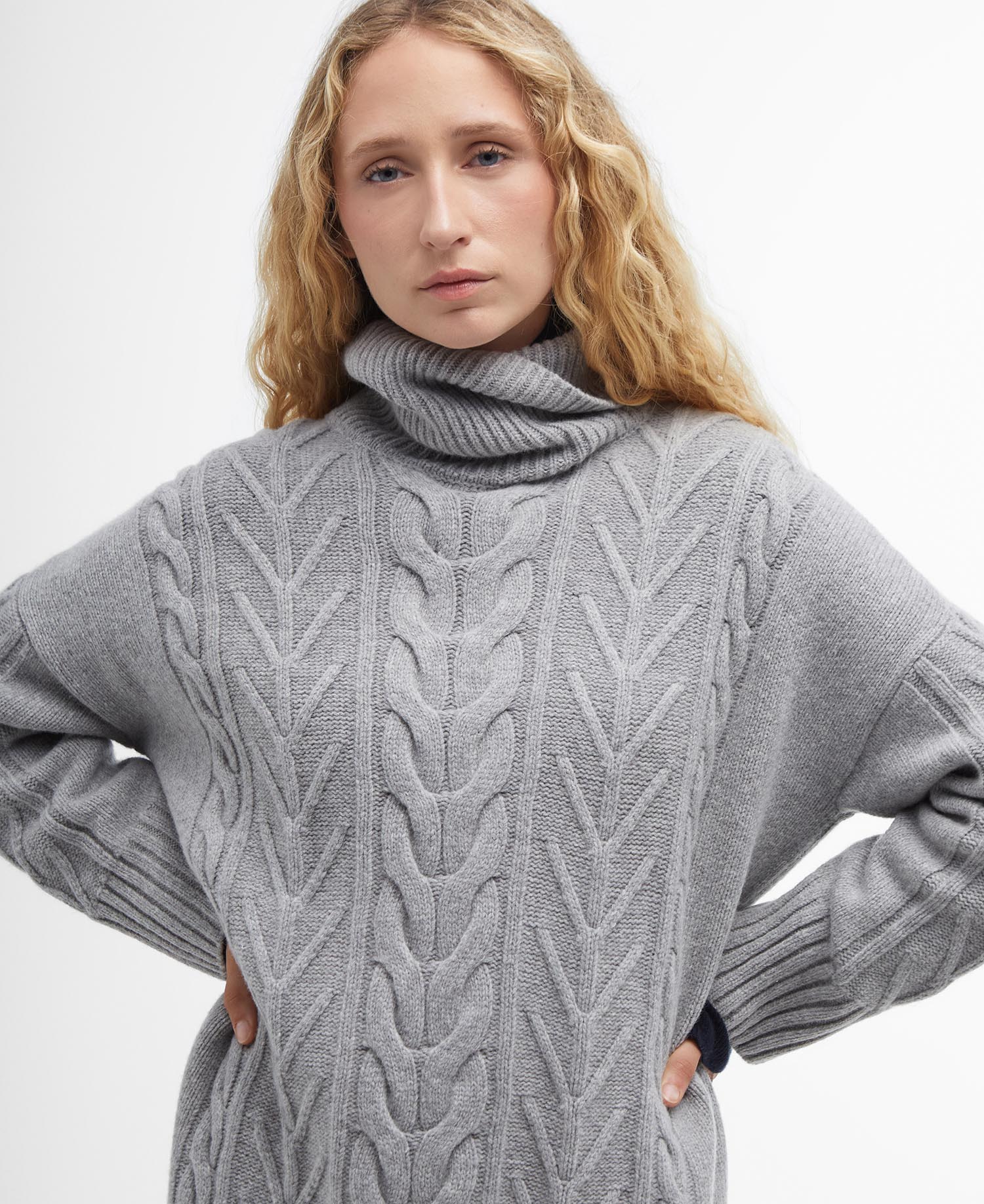Beatrix Cable-Knit Mini Dress image number 3