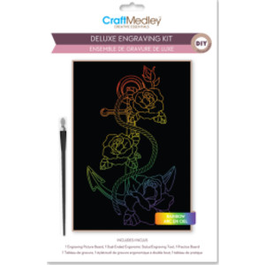 Deluxe Engraving Art Kit, Rose Anchor Design