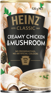Heinz® Classic Creamy Chicken & Mushroom Soup 520g