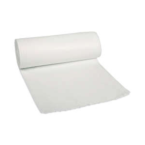 Boardwalk,  LLDPE Liner, 30 gal Capacity, 30 in Wide, 36 in High, 0.62 Mils Thick, White