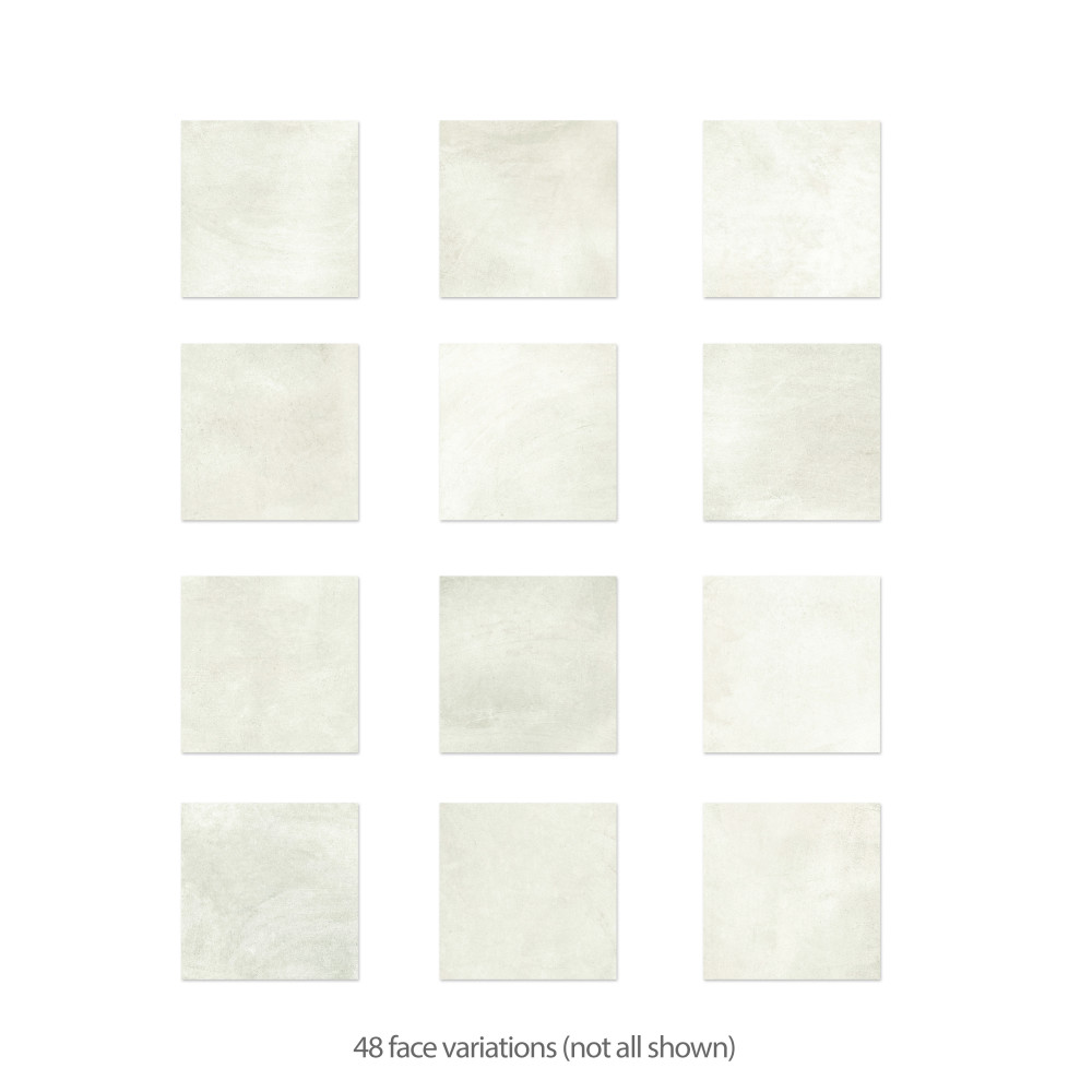 Laverton Taco Nieve 1-5/8 in. x 1-5/8 in. Porcelain Floor and Wall Tile