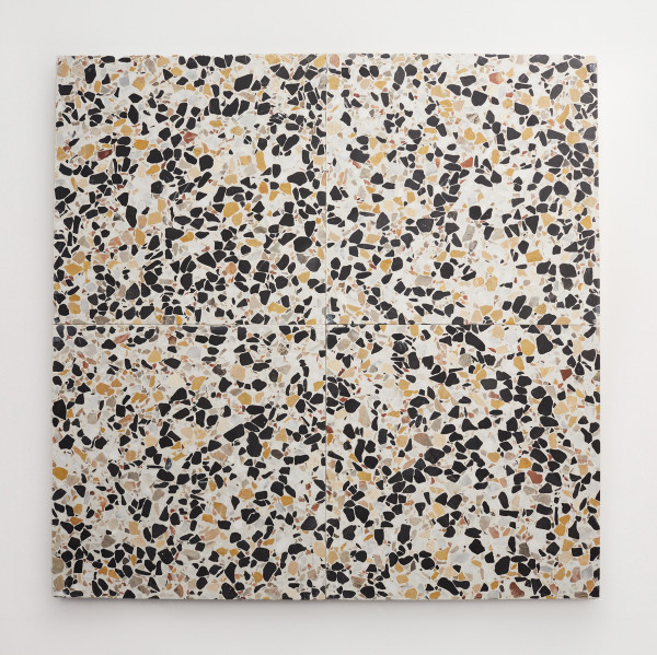 Dolce Vita Terrazzo | Torrone III | Large Field Tile | Blanco | Honed
