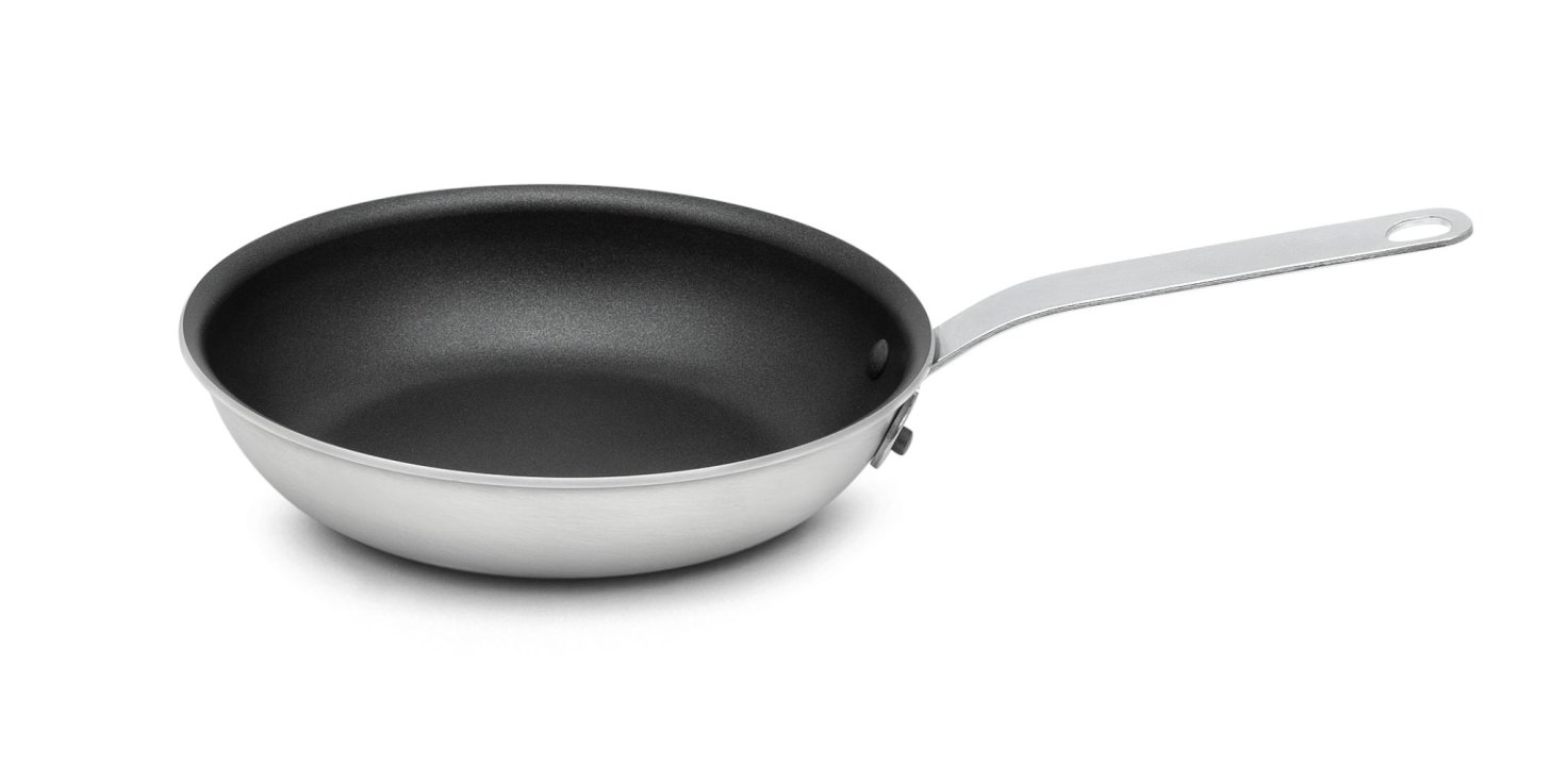 8-inch Wear-Ever® aluminum fry pan with CeramiGuard® II nonstick coating and plated handle